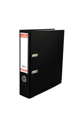 Velte Plastik Klasör Geniş Siyah Renk