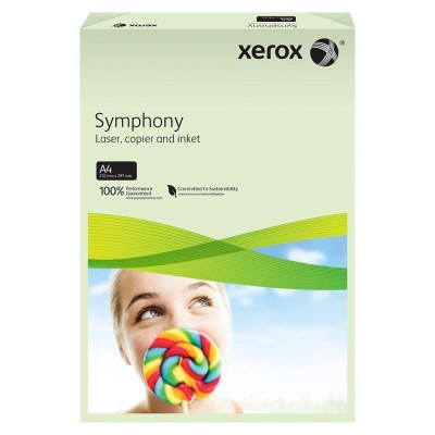 Xerox Symphony Renkli A4 Fotokopi Kağıdı 80 gr 500lü Açık Yeşil