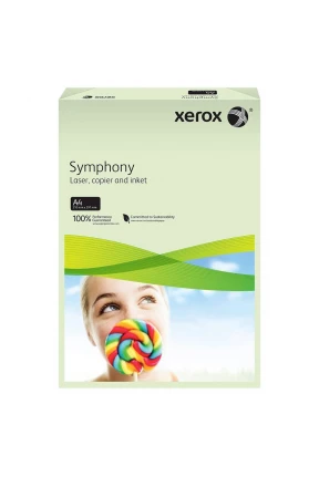 Xerox Symphony Renkli A4 Fotokopi Kağıdı 80 gr 500'lü Açık Yeşil