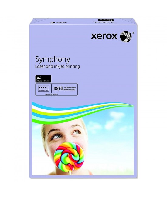 Xerox Symphony Renkli A4 Fotokopi Kağıdı 80 gr 500'lü Lila