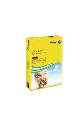 Xerox Symphony Renkli A4 Fotokopi Kağıdı 80 gr 500'lü Sarı
