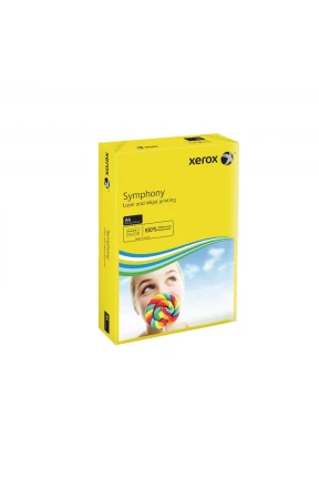 Xerox Symphony Renkli A4 Fotokopi Kağıdı 80 gr 500'lü Sarı