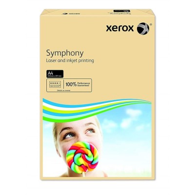 Xerox Symphony Renkli A4 Fotokopi Kağıdı 80 gr 500lü Somon
